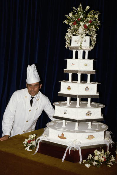 prince charles and princess diana wedding cake. Mark Phillips / 1981 Prince